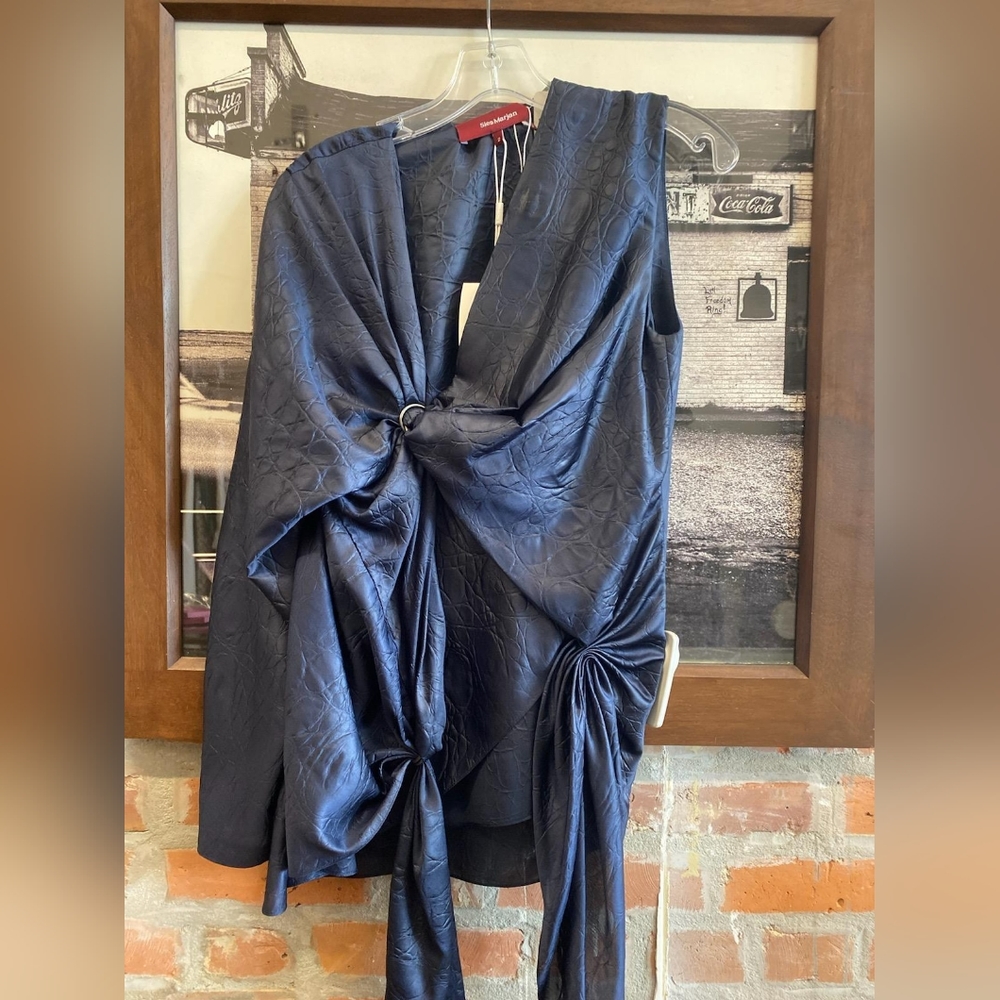 NWT $895 Sies Marjan one sleeve top